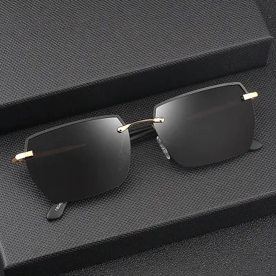 NEW EUROPEAN AND AMERICAN STYLE SQUARE FRAME FASHION SUNGLASS GB-9040